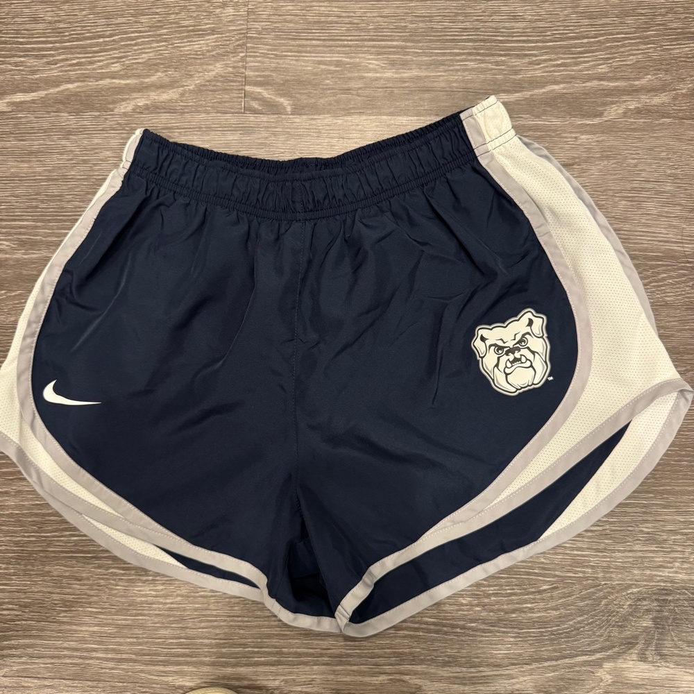 Nike Butler Bulldogs Dri-Fit Women's Shorts Navy White Size Medium